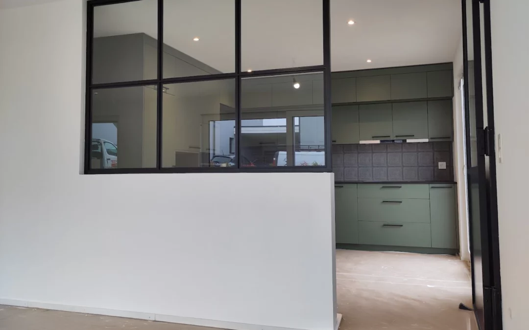 Rénovation intérieure avec verrière